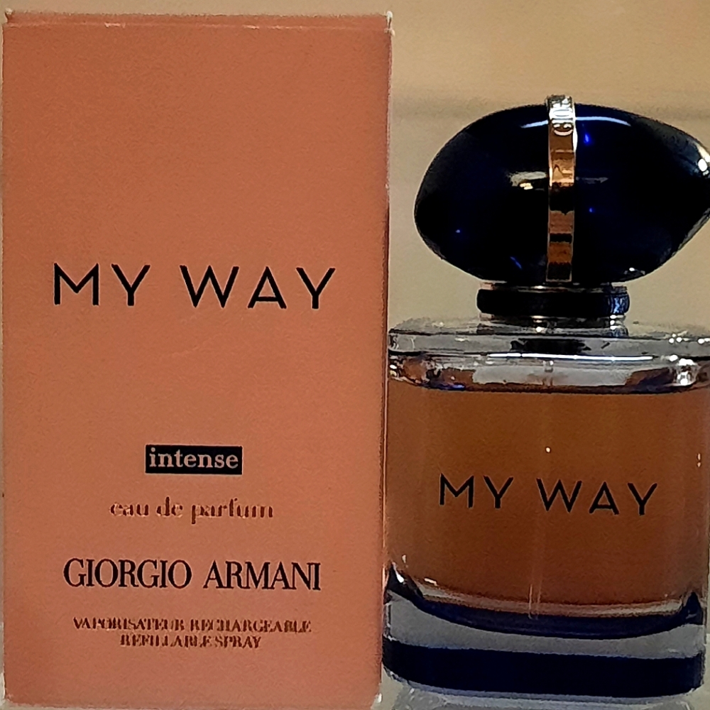 NEW | Giorgio Armani My Way Intense Refillable Natural Vaporisateur